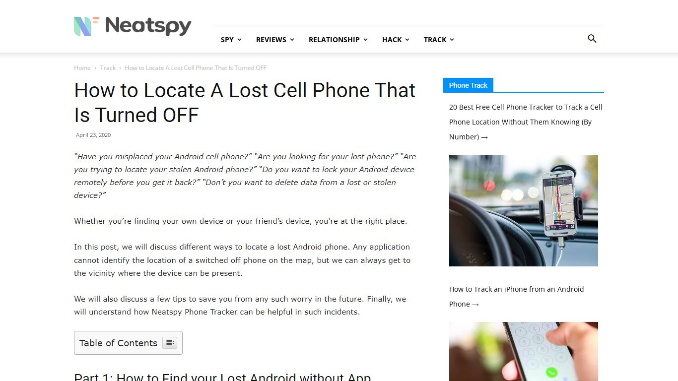 How to Find Your Lost Android Without App (Even Turned OFF) - Neatspy